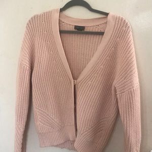 Salmon color sweater